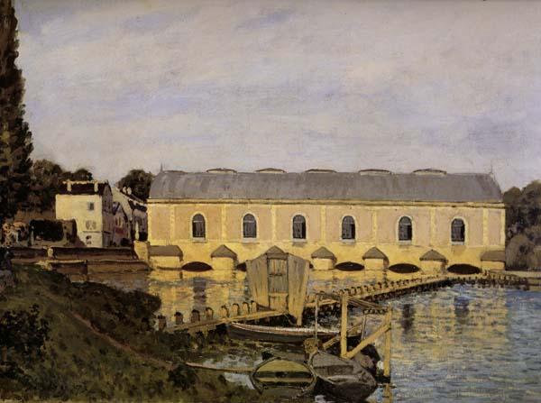 Alfred Sisley The Machine at Marly Norge oil painting art